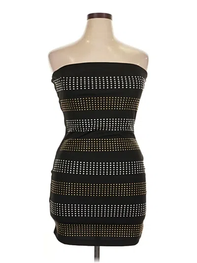 Pre-owned Almost Famous Cocktail Dress In Black