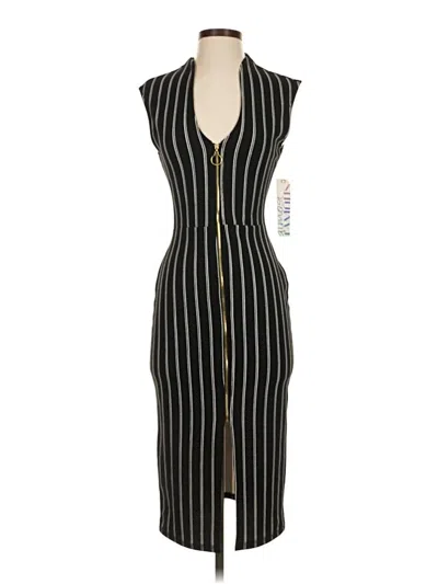 Pre-owned Almost Famous Cocktail Dress In Black