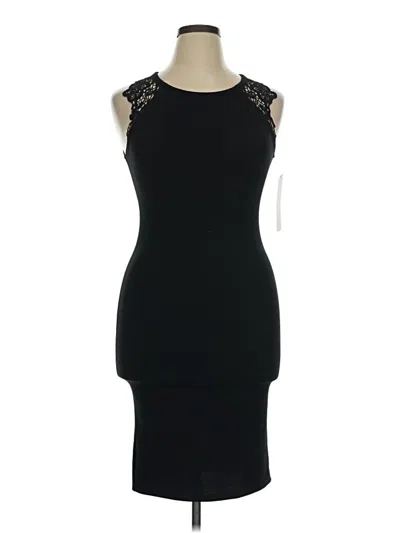 Pre-owned Almost Famous Cocktail Dress In Black