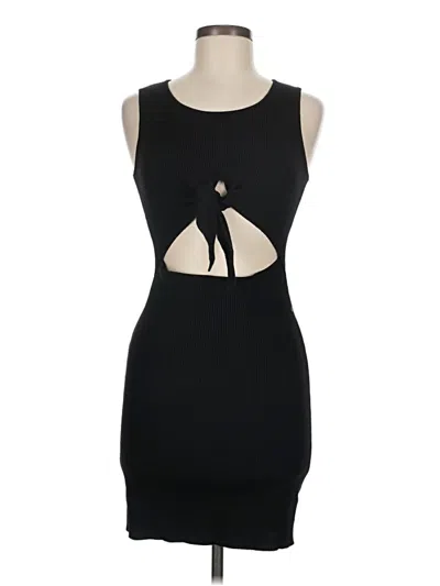 Pre-owned Almost Famous Cocktail Dress In Black