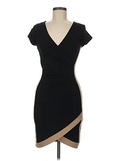 Pre-owned Almost Famous Cocktail Dress In Black