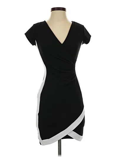 Pre-owned Almost Famous Cocktail Dress In Black