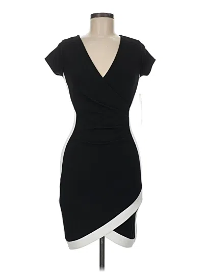 Pre-owned Almost Famous Cocktail Dress In Black