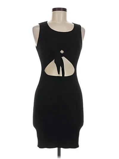 Pre-owned Almost Famous Cocktail Dress In Black