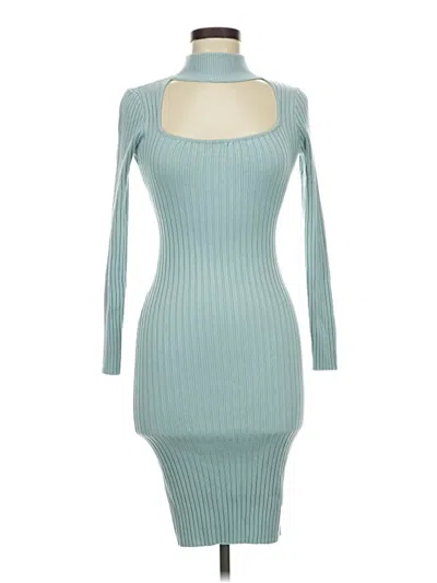 Pre-owned Almost Famous Cocktail Dress In Blue