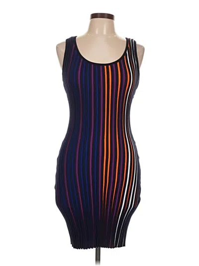 Pre-owned Almost Famous Cocktail Dress In Blue