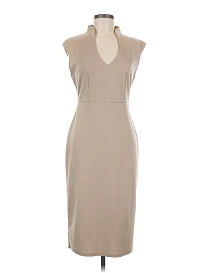 Pre-owned Almost Famous Cocktail Dress In Brown