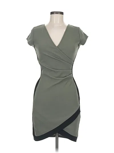 Pre-owned Almost Famous Cocktail Dress In Green