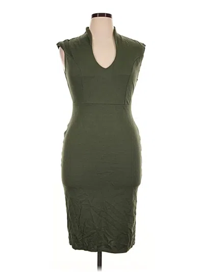 Pre-owned Almost Famous Cocktail Dress In Green