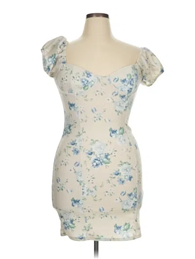 Pre-owned Almost Famous Cocktail Dress In Ivory