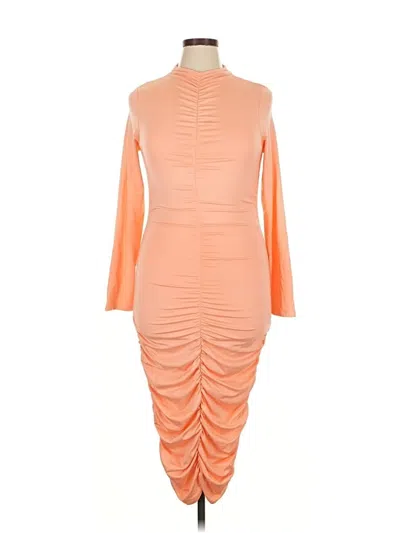 Pre-owned Almost Famous Cocktail Dress In Orange
