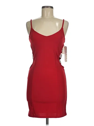 Pre-owned Almost Famous Cocktail Dress In Red