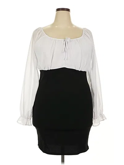 Pre-owned Almost Famous Cocktail Dress In White