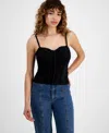 ALMOST FAMOUS LACE BUSTIER TOP