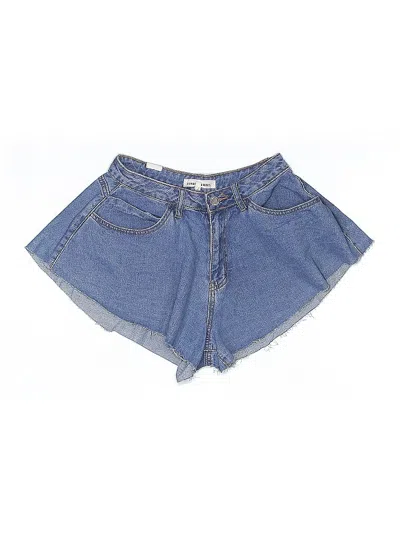 Pre-owned Almost Famous Denim Shorts In Blue