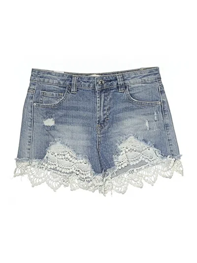 Pre-owned Almost Famous Denim Shorts In Blue
