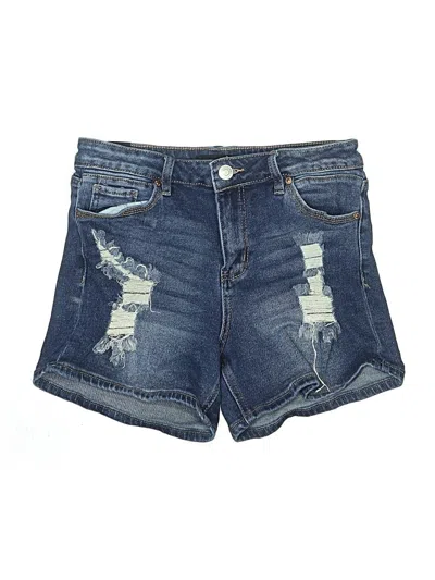 Pre-owned Almost Famous Denim Shorts In Blue