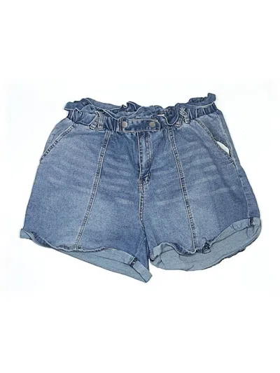 Pre-owned Almost Famous Denim Shorts In Blue