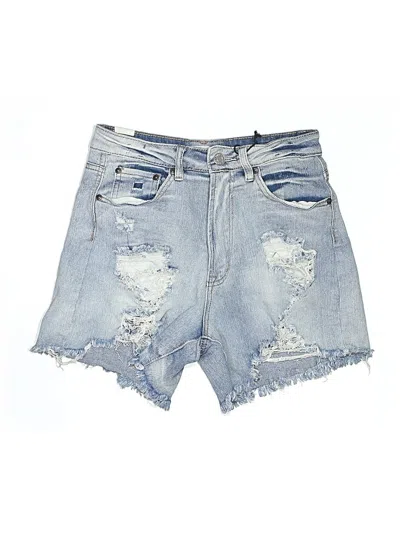 Pre-owned Almost Famous Denim Shorts In Blue