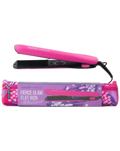 Almost Famous Fierce Glam Flat Iron In White