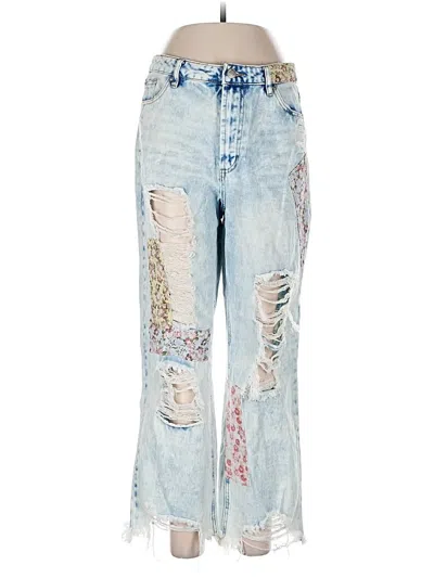 Pre-owned Almost Famous Jeans In Blue
