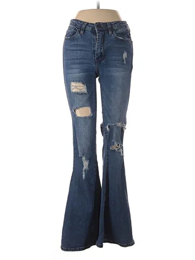 Pre-owned Almost Famous Jeans In Blue