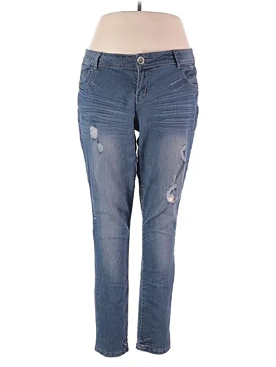 Pre-owned Almost Famous Jeans In Blue