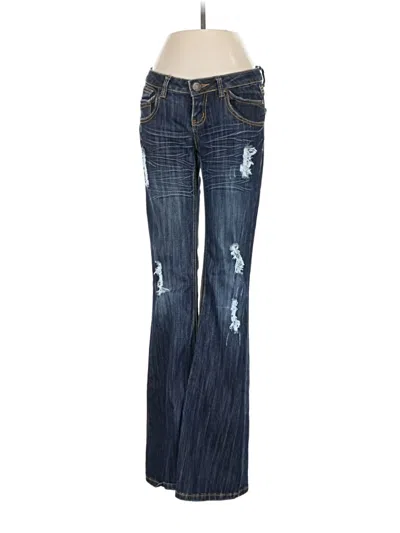 Pre-owned Almost Famous Jeans In Blue