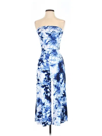 Pre-owned Almost Famous Jumpsuit In Blue