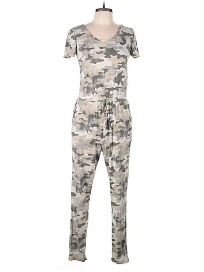 Pre-owned Almost Famous Jumpsuit In Gray