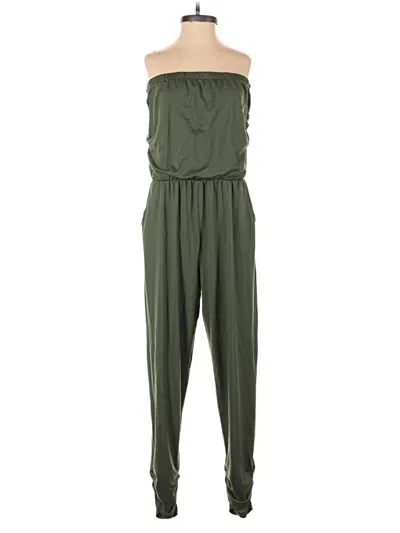 Pre-owned Almost Famous Jumpsuit In Green
