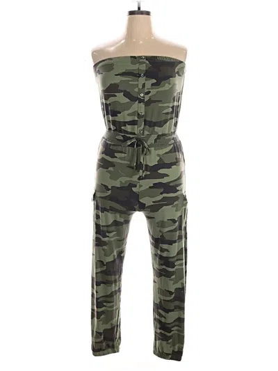 Pre-owned Almost Famous Jumpsuit In Green