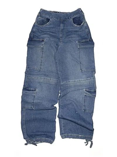 Pre-owned Almost Famous Kids' Overalls In Blue