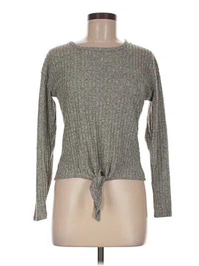 Pre-owned Almost Famous Pullover Sweater In Gray