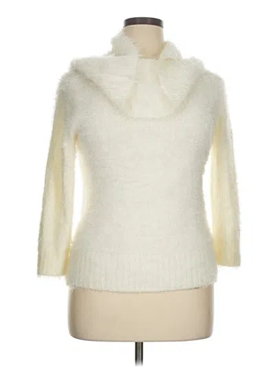 Pre-owned Almost Famous Pullover Sweater In Ivory