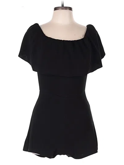 Pre-owned Almost Famous Romper In Black