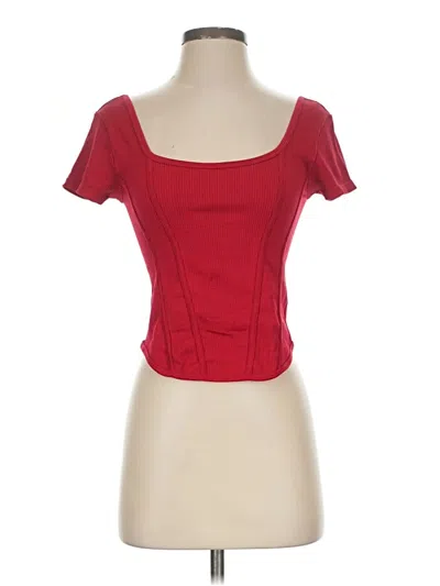 Pre-owned Almost Famous Short Sleeve T-shirt In Red