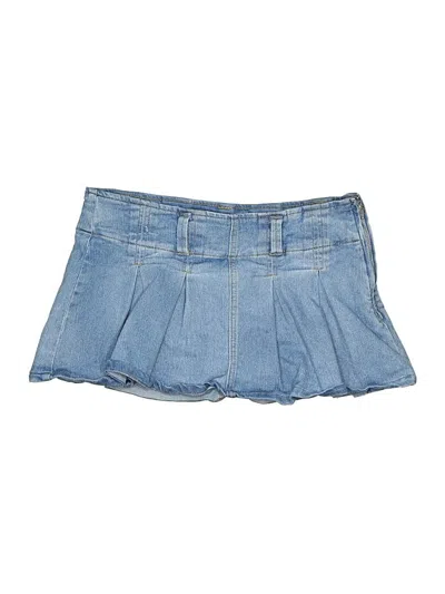 Pre-owned Almost Famous Skort In Blue