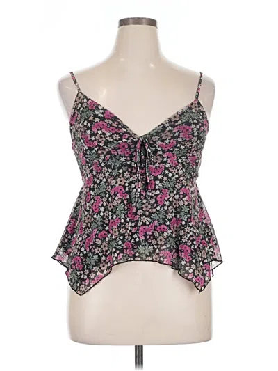 Pre-owned Almost Famous Sleeveless Blouse In Pink