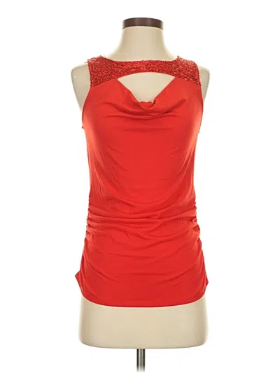 Pre-owned Almost Famous Sleeveless Blouse In Red