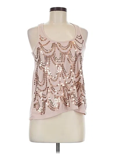 Pre-owned Almost Famous Tank Top Pink Halter Neckline Tops