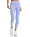 Alo Yoga Alo Airbrush High Waist 7/8 Leggings In Lilac Blue