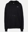 Alo Yoga Hoodie With Looped Fabric In Black