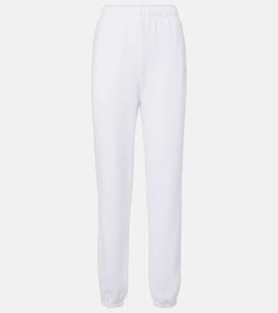 Alo Yoga Accolade Cotton-blend Sweater In White