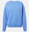 Shop Alo Yoga Accolade Cotton-blend Sweatshirt