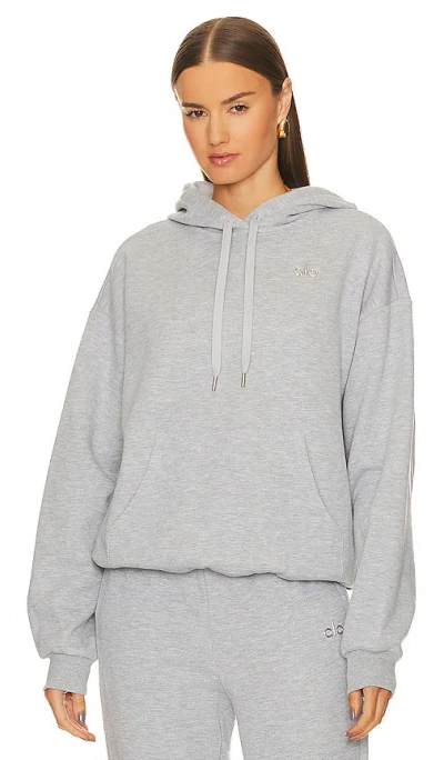 Alo Yoga Accolade Hoodie In Gray