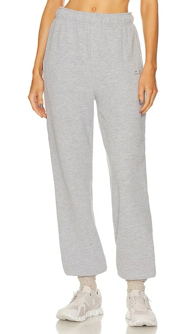 Alo Yoga Accolade Sweatpant In 运动麻灰