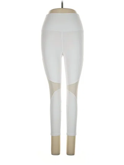 Pre-owned Alo Yoga Active Pants In Ivory