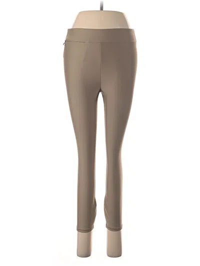 Pre-owned Alo Yoga Active Pants In Tan