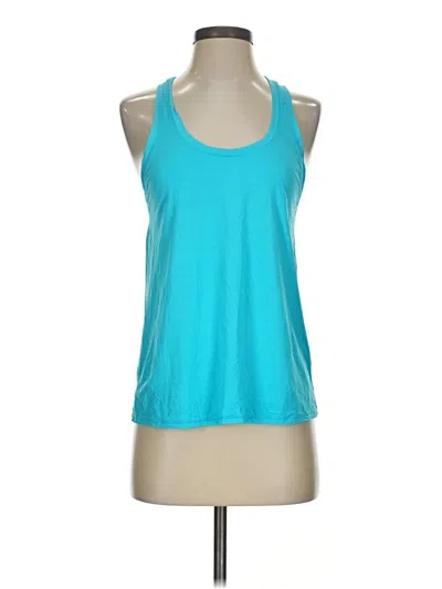 Pre-owned Alo Yoga Active Tank Top In Blue